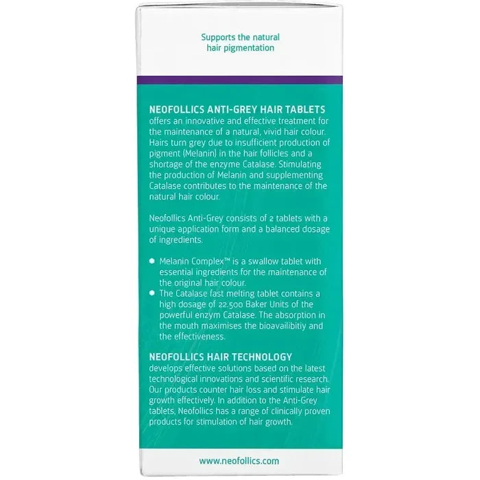 Neofollics anti-grey hair tablets (3-pack) - Hairgivers