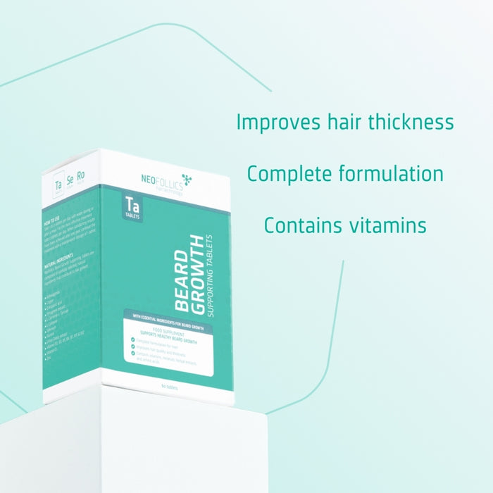 Neofollics beard growth tablets