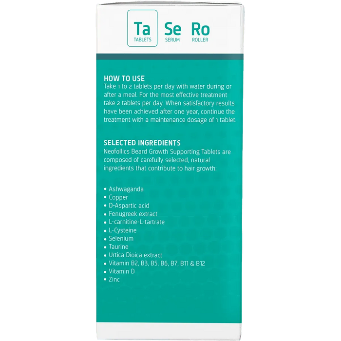 Neofollics beard growth tablets - Hairgivers
