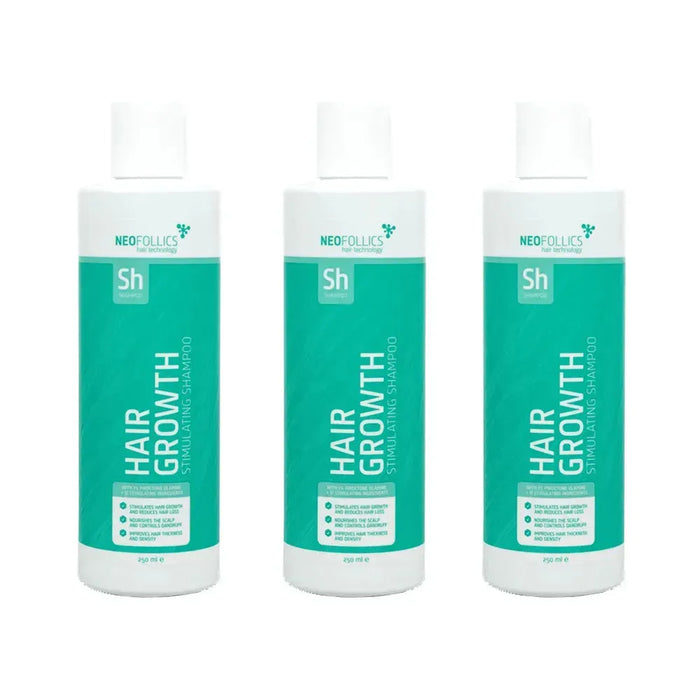 Neofollics hair growth shampoo 3-pack (3x250 ml) - Hairgivers