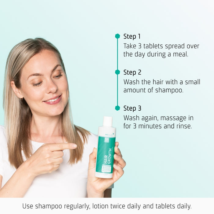 Neofollics hair growth shampoo 3-pack (3x250 ml)