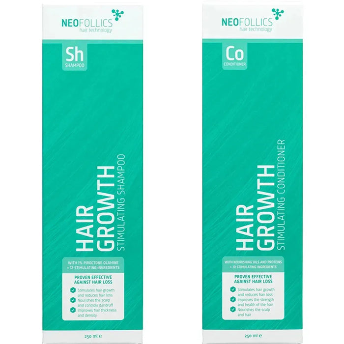 Neofollics hair growth shampoo + conditioner (250 ml) - Hairgivers