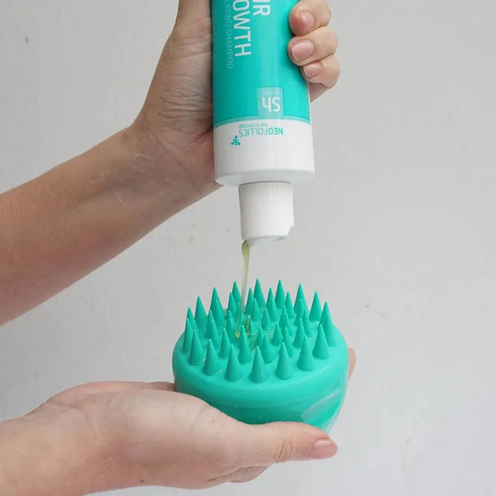 Neofollics scalp massaging shampoo brush - Hairgivers