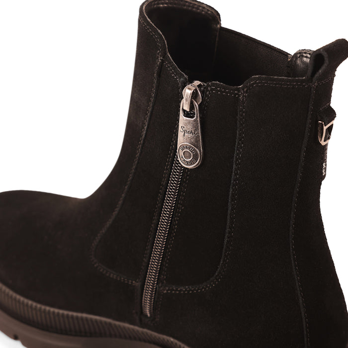 BLACK SUEDE