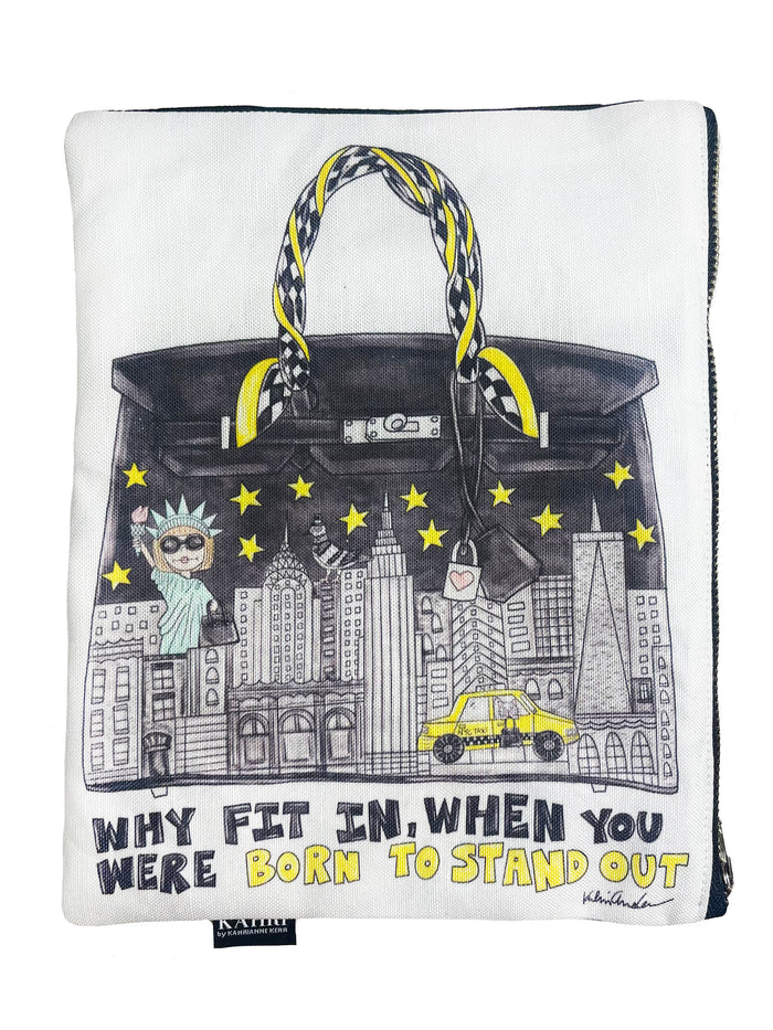 NYC Birkin Clutch