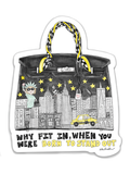 NYC Birkin Vinyl Sticker