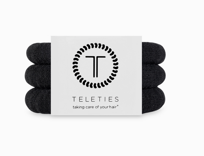 Nylon Hair Ties | Small | Jet Black