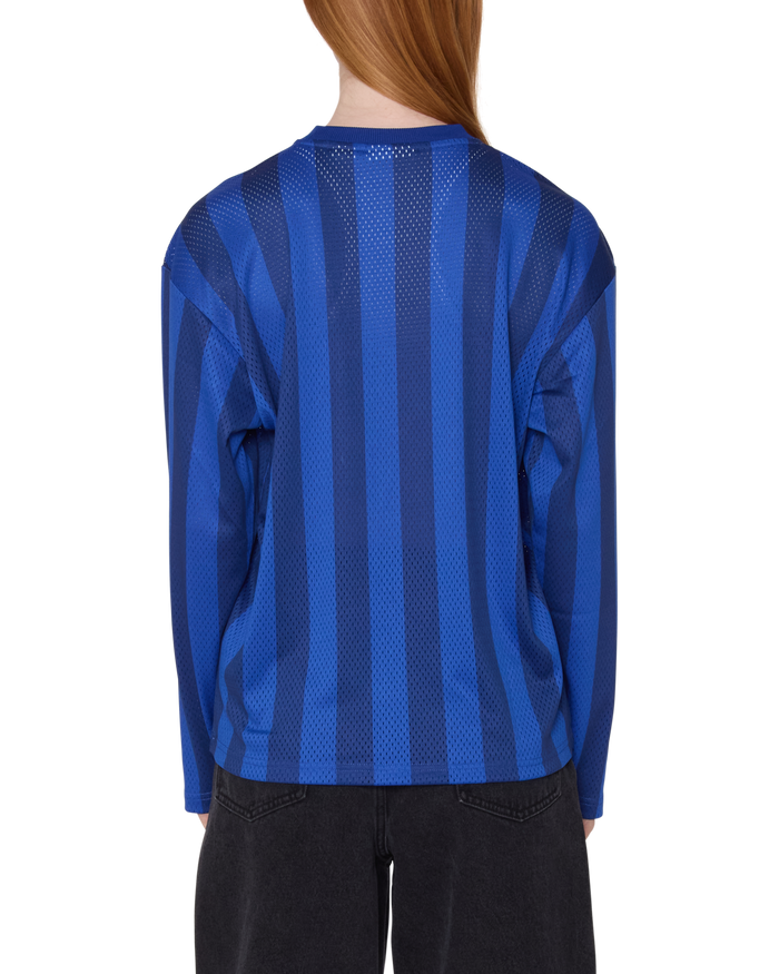 OBEY BOUNDS MESH LS STRIPE SHIRT