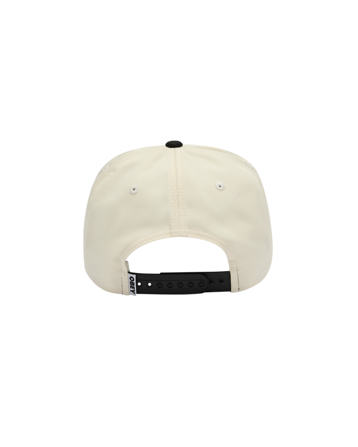 OBEY WORLD RECORDS 5 PANEL SNAPBACK