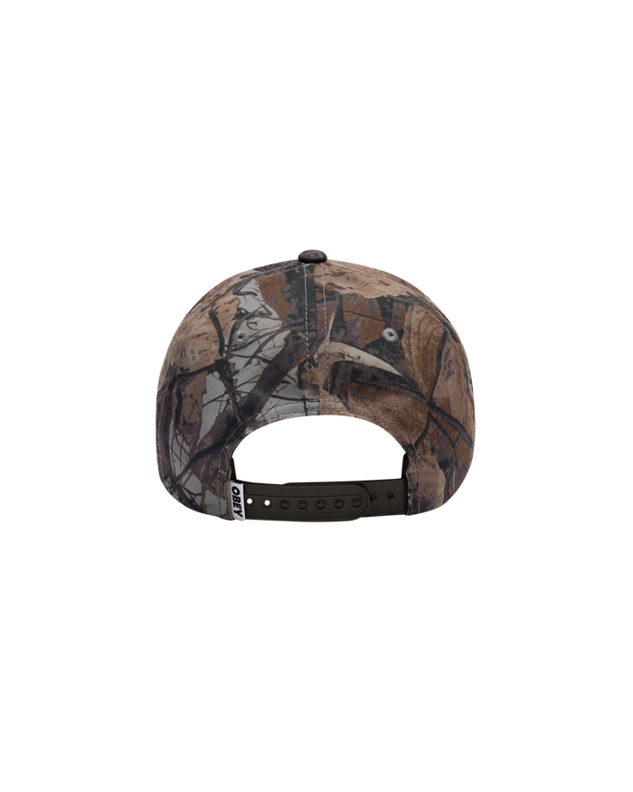 OBEY WORLD RECORDS 5 PANEL SNAPBACK
