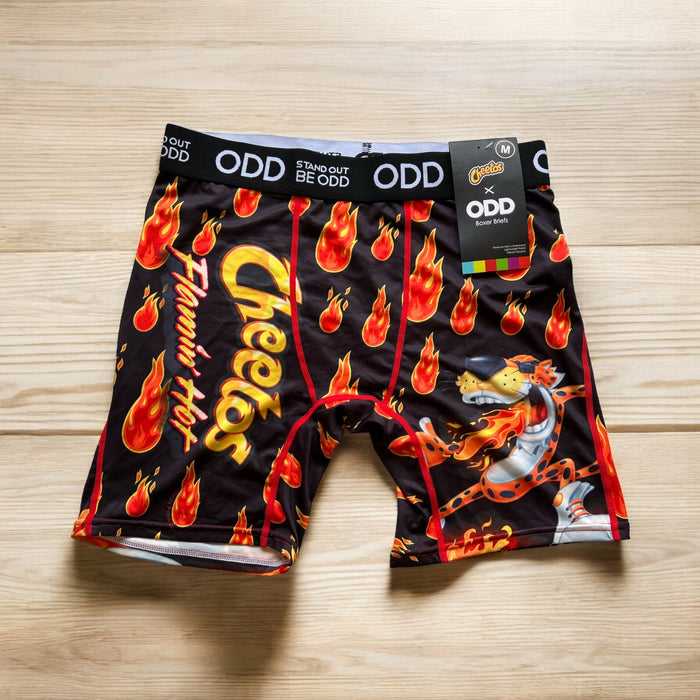Odd - Stand Out Be Odd - Cheetos Flamin' Hot Men's Boxer Briefs (Medium)