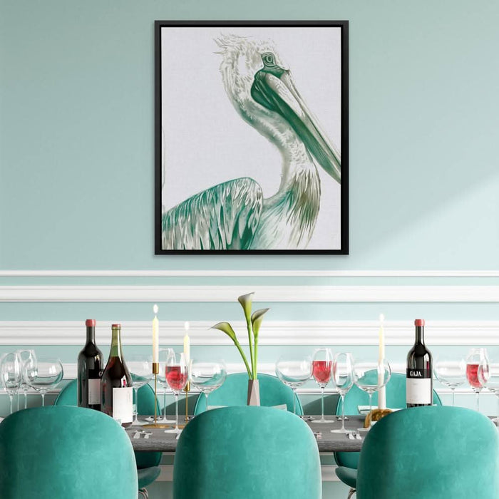 Old Pelican - Bird Art for Bedroom