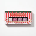 Celebrate the season with LONDONTOWN’s One Step Mini Magic—a festive box of four kur nail polishes in holiday-inspired packaging. This limited-edition set includes the shades Sheer Strength, Nail Blush, Nail Veil, and You’re Geller Than Ever, making it easy to achieve flawless one-step manicures throughout the holidays.