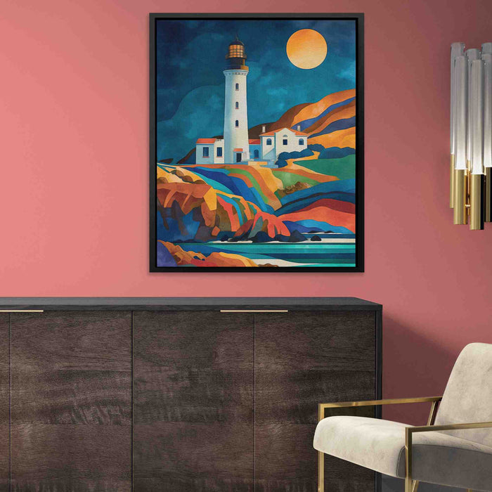 Oregon Lighthouse - Large Canvas Print