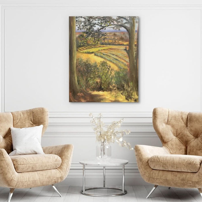 Oregon Vineyard - Country and Farm Art for Dining Room
