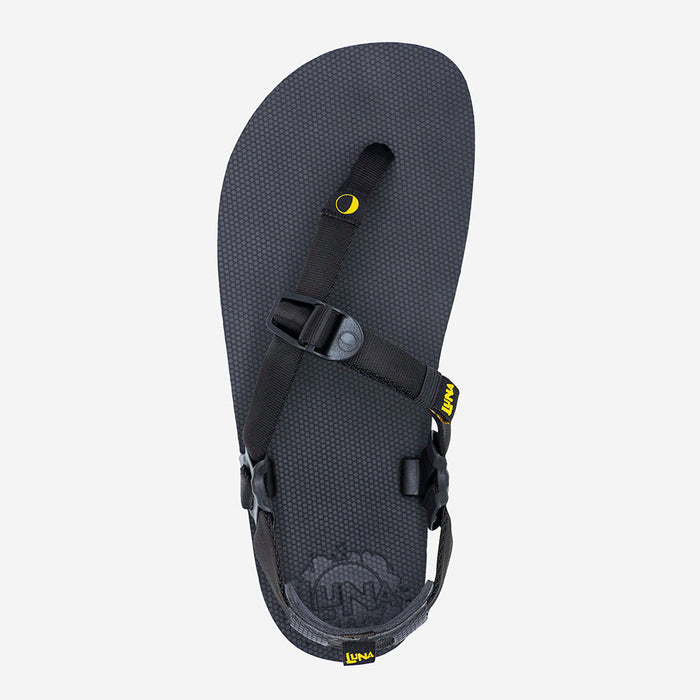 Oso Winged Edition sandal - Black - top view