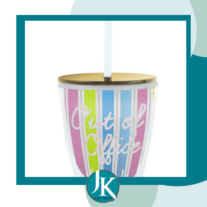 Out of Office Wine Tumbler