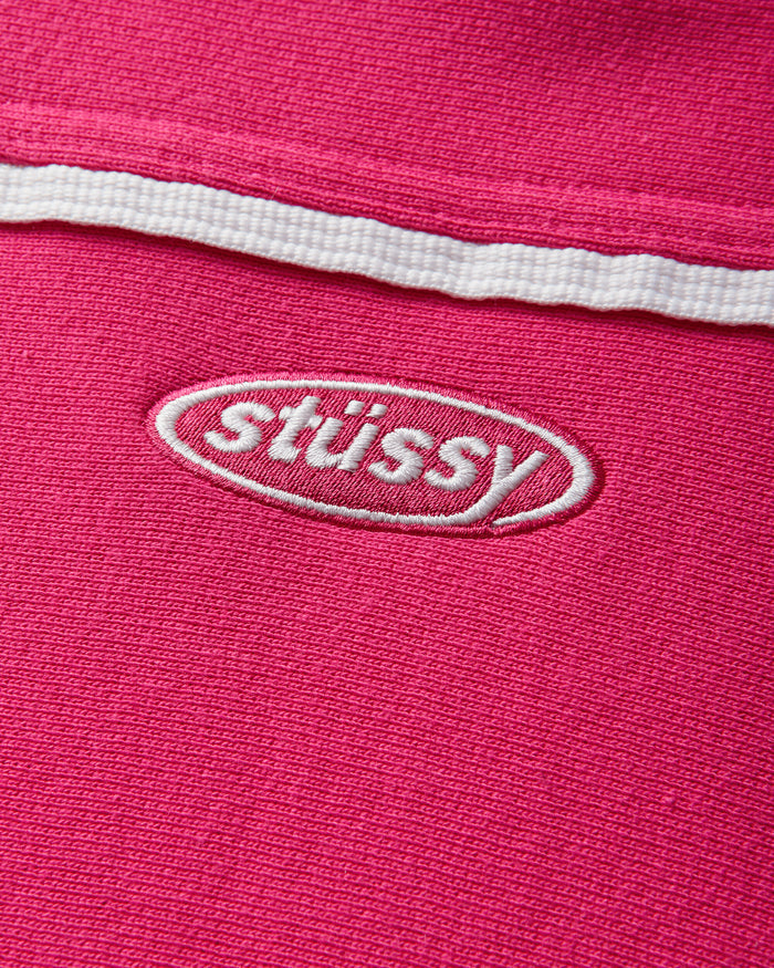 Stüssy Oval Pullover Hood Pink Sweatshirts Hoodies 118616SJ 0604