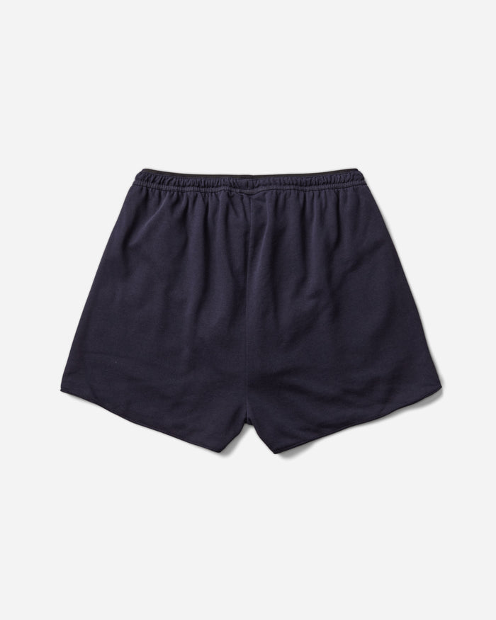 Mental Athletic Raw Cut Sweat Shorts Baritone Blue Shorts Short ZBUW001JY01 BLU0053