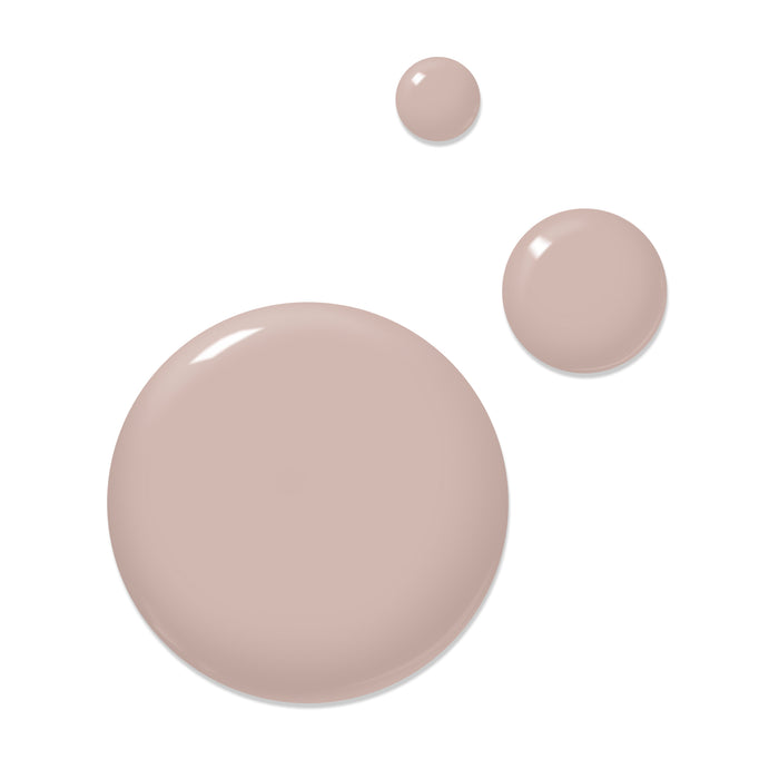 Three Pampas Beige liquid blobs of different sizes, from LONDONTOWN, are set against a white background.