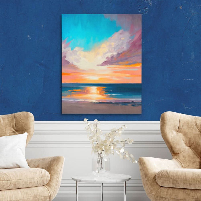 Pastel Sunset - Ocean Art