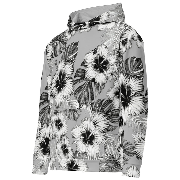 Patikil Hawaiian Hibiscus Golf Hoodie - Premium Brushed Fleece