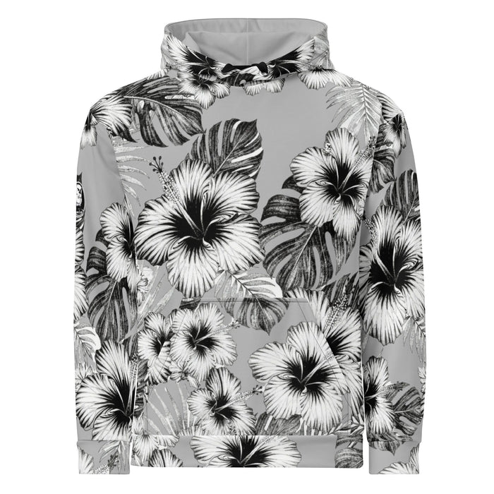 Patikil Hawaiian Hibiscus Golf Hoodie - Premium Brushed Fleece