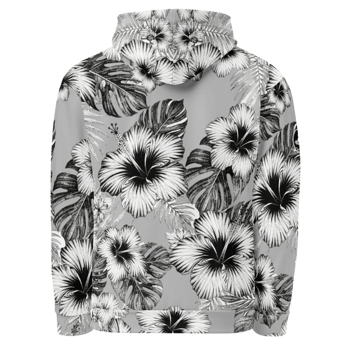 Patikil Hawaiian Hibiscus Golf Hoodie - Premium Brushed Fleece