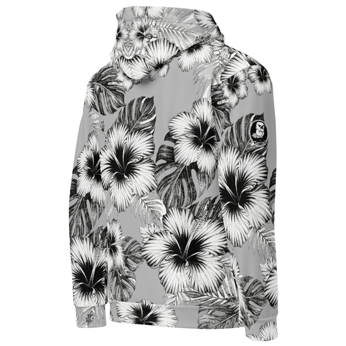 Patikil Hawaiian Hibiscus Golf Hoodie - Premium Brushed Fleece