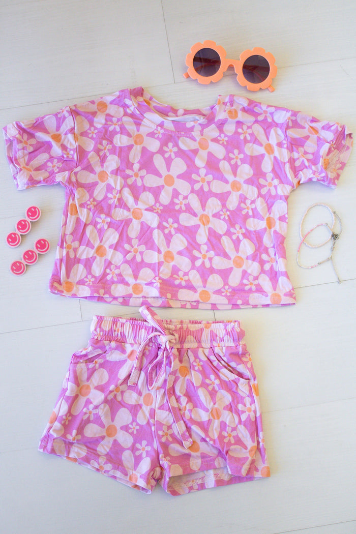 Peachy Petals Daywear Sets-