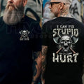 Personalized 1965-1980 "I Can't Fix Stupid" Gen X T-Shirt – Custom Birth Year Shirt