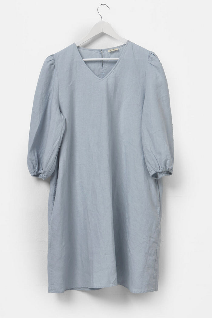 Piironki Helsinki Linen Saara Light Blue Dress