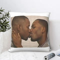Pillowcase Two Black Men Kissing