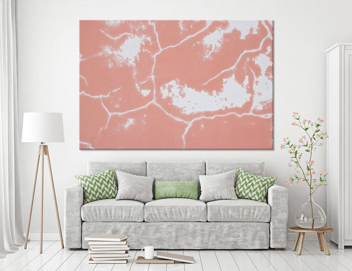 Pink Abstract Canvas Print #1023