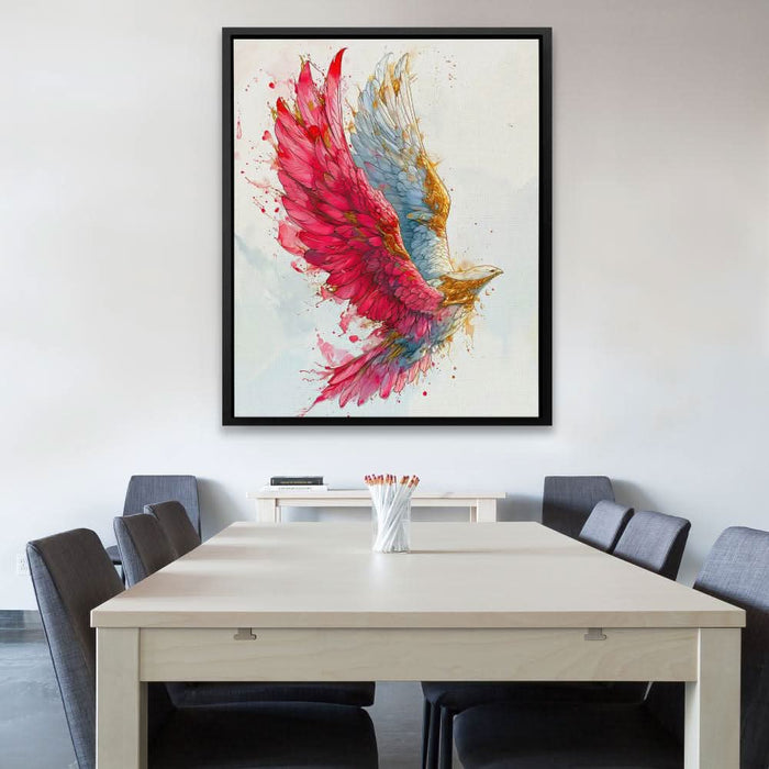 Pink Hawk - Luxury Wall Art