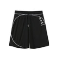 Piped Lux Club Shorts (Black)
