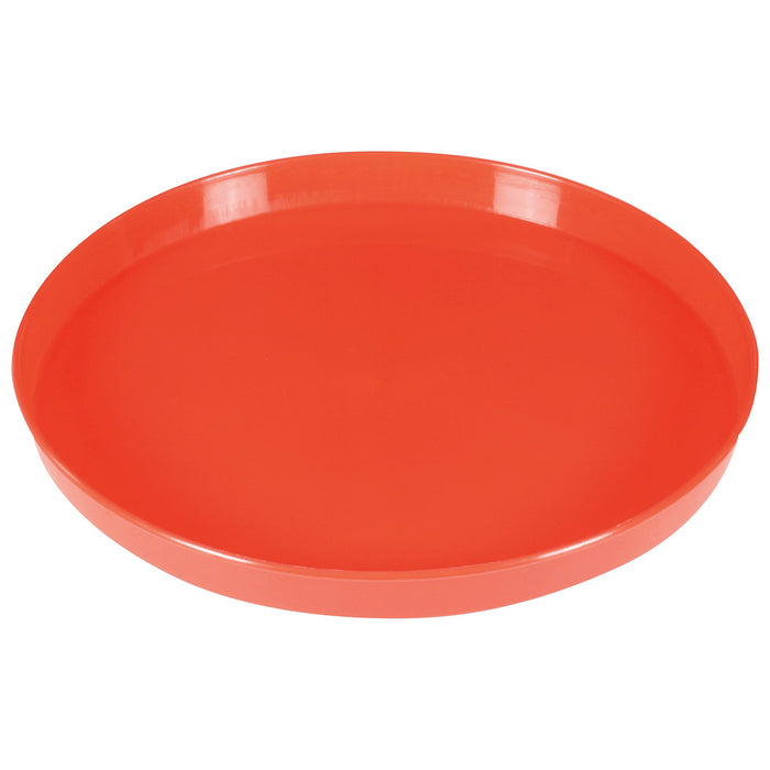The Playground Classics Big Bubble Set features a bright red, round plastic tray with raised edges, ideal for making giant bubbles during outdoor play. The tray is shown on a white background.