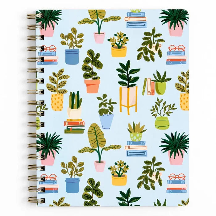 Potted Plants Spiral Notebook - 515428
