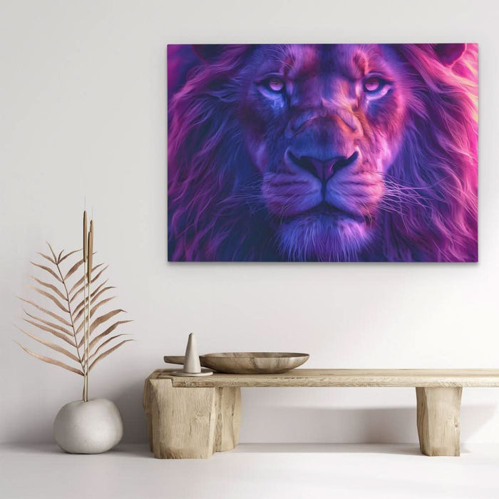 Power of the King - Large Maximalist Canvas Print