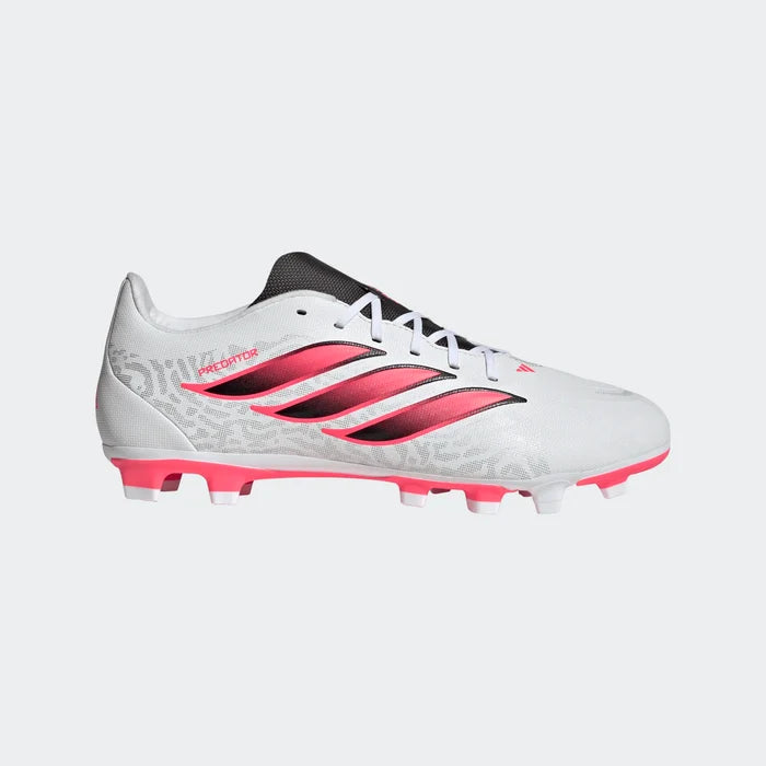 adidas Predator Club Firm Ground/ Multi Ground Football Boots | White | Men's