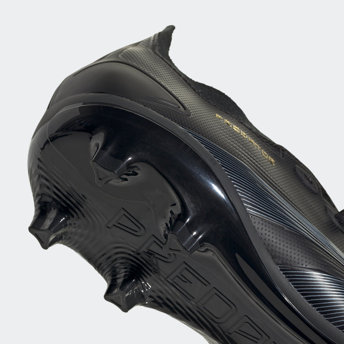 adidas Predator League Firm Ground Soccer Cleats | Core Black-Carbon | Men's