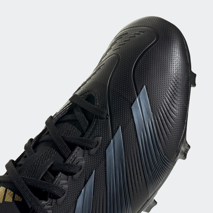 adidas Predator League Firm Ground Soccer Cleats | Core Black-Carbon | Men's