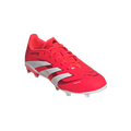 adidas PREDATOR LEAGUE Firm/Multi-Ground Soccer Cleats | Lucid Red-Cloud White-Core Black | Kid's