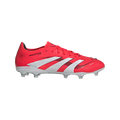 adidas Predator Pro Firm Ground Boots | Lucid Red-Cloud White | Men's