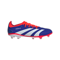 adidas Predator Pro Firm Ground Soccer Cleats | Cloud White-Solar Red-Lucid Blue | Men's