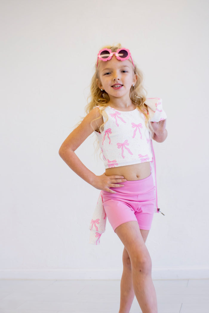 Pretty in motion- Bow Babe 2-piece set