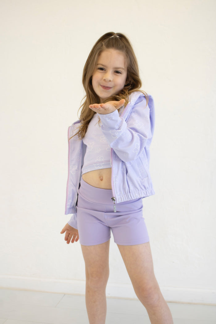 Pretty in motion- Violet Vibes 2-piece set