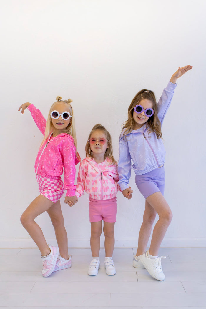Pretty in motion- Violet Vibes 2-piece set