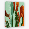 Prickly Patterns - Arizona Canvas Wall Art