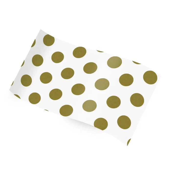 Printed Tissue Paper - Gold Dots - RC-469